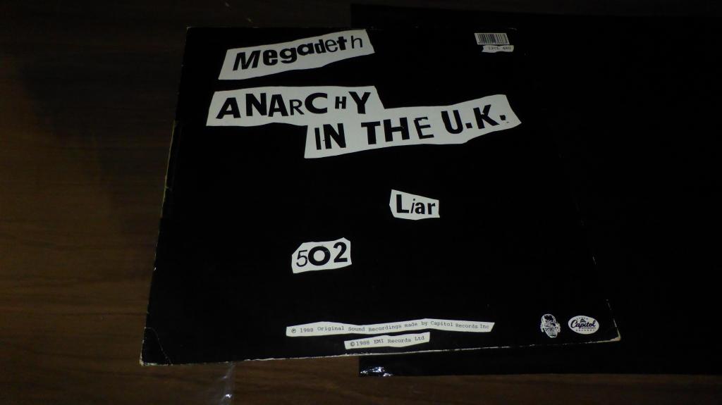 MEGADETH ANARCHY IN THE UK 