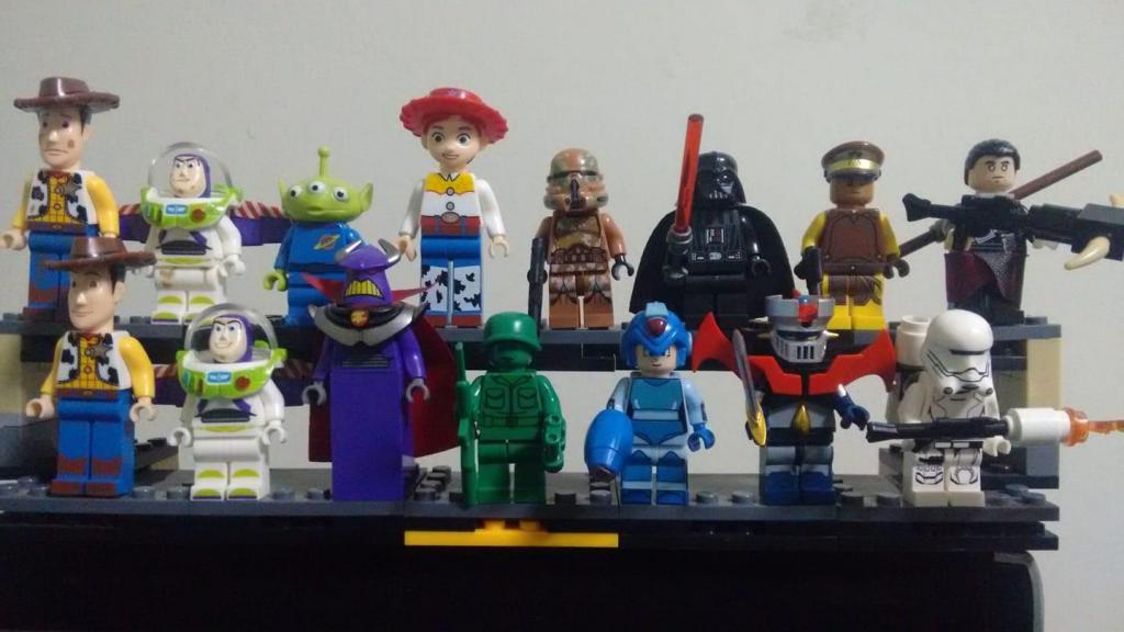 Minifiguras Tipo Lego Toy Story, Star Wars, Liga de la