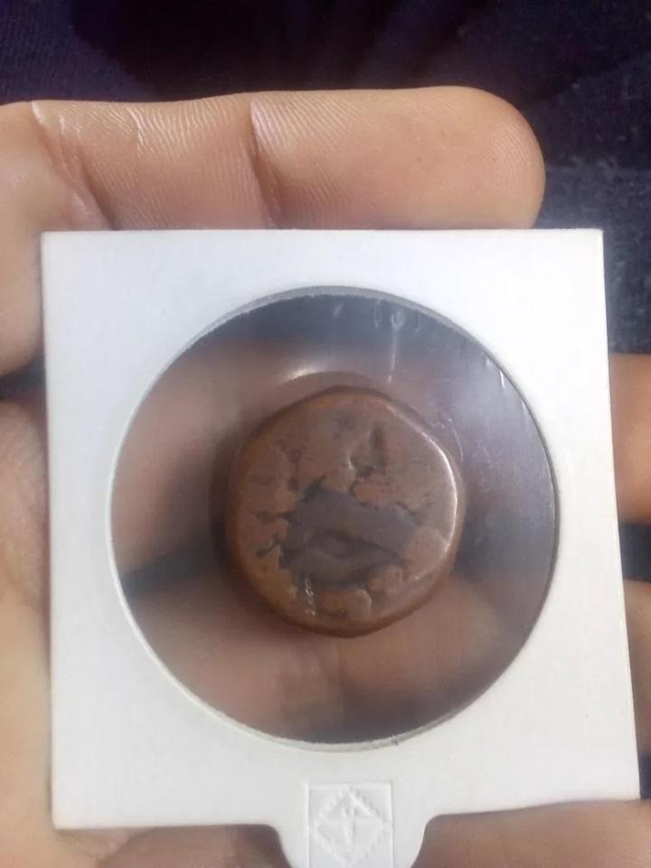 Moneda de cobre s India
