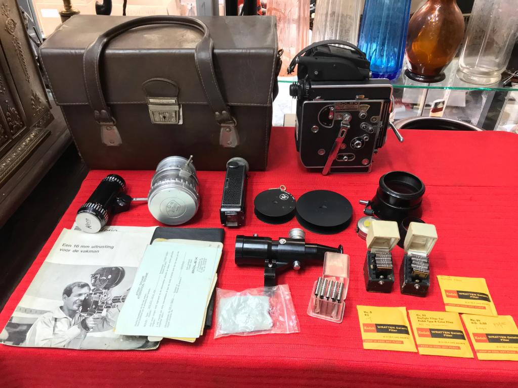 ANTIGUA CAMARA PROFESIONAL BOLEX ANTIGUO RETRO VINTAGE