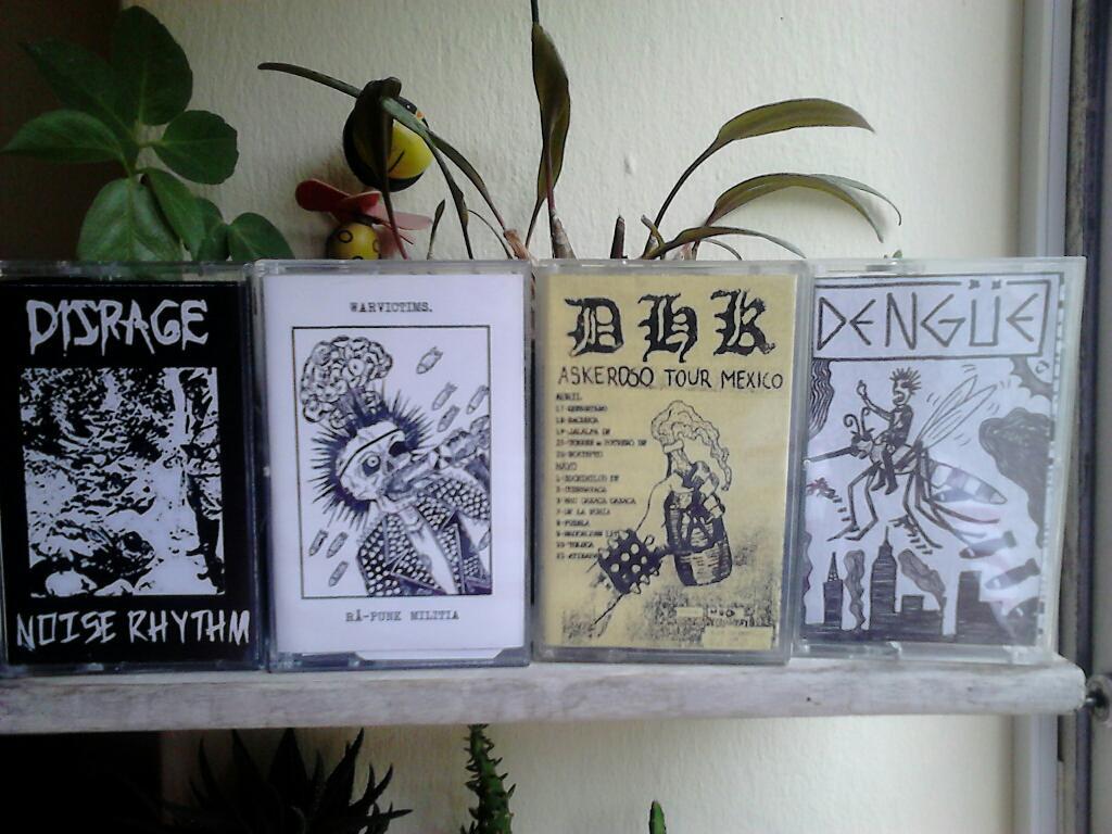 Cassettes Punk Lote X 4