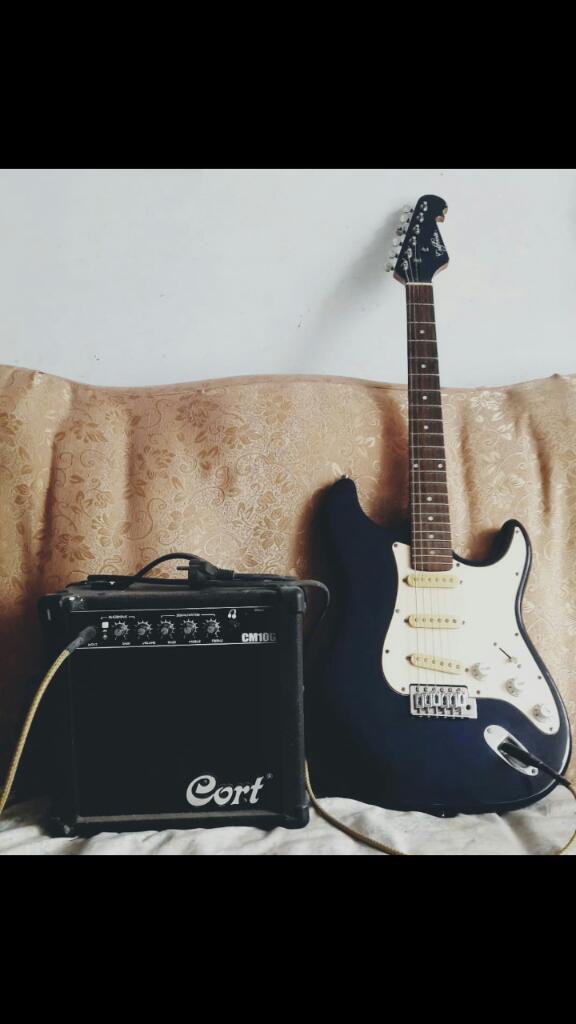 Guitarra Eléctrica Y Amplificador