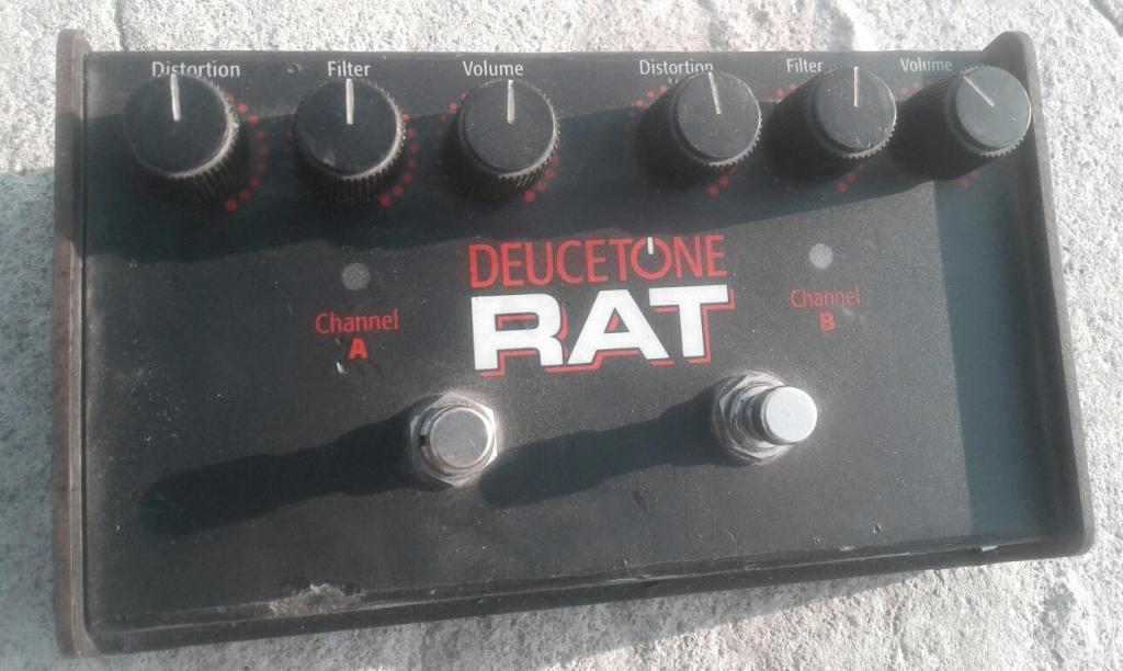 Pedal De Guitarra Proco Deucetone Rat made in usa