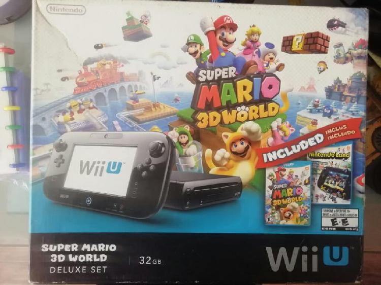 Wii U Completo en Caja 2 Juegos