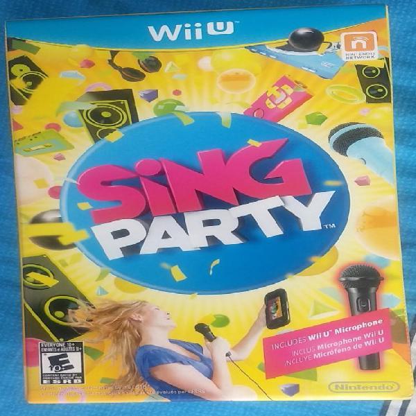 Wii U Sing Party