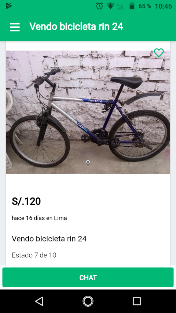 Bicicleta Goliat en 26