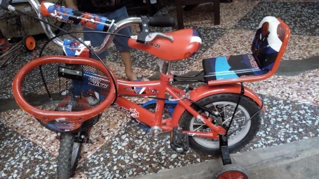 Bicicleta de Spiderman