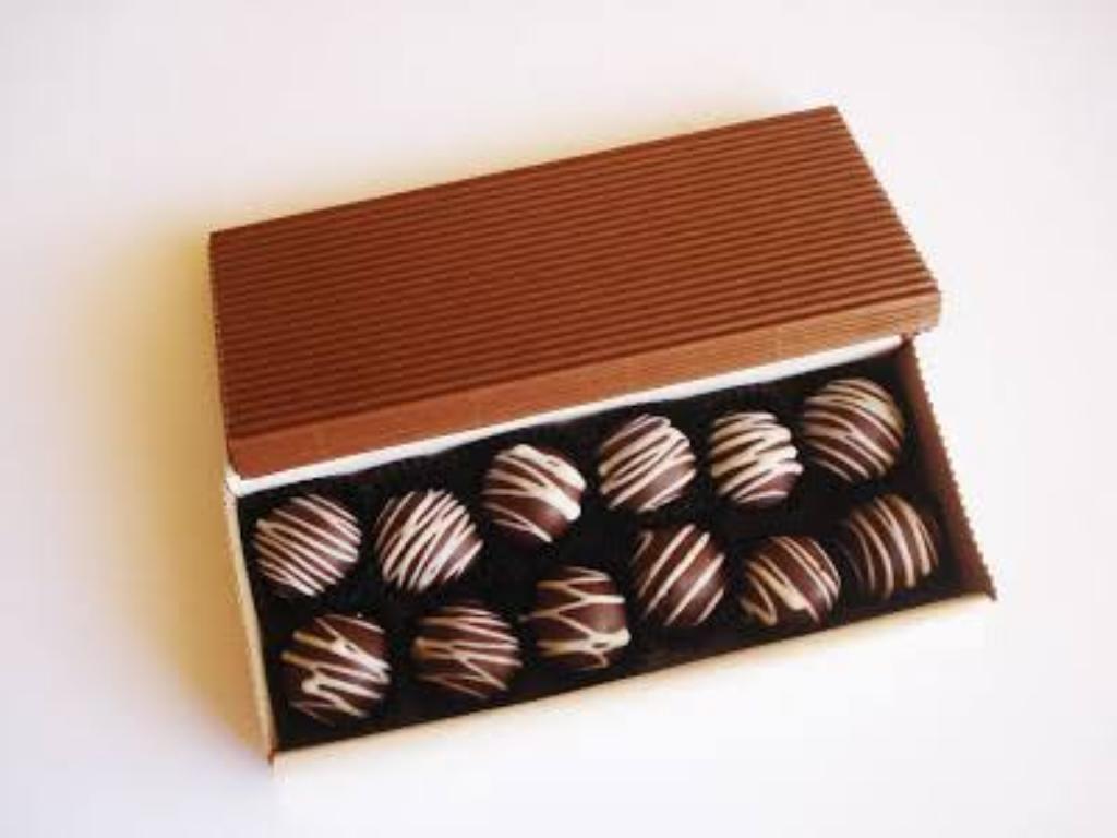 Caja de 12 Trufas de Chocolate