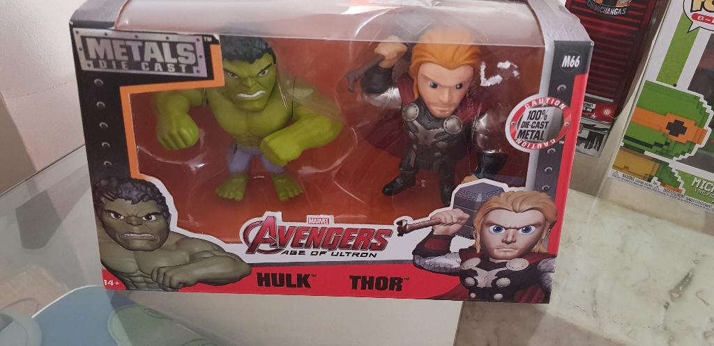 Metal Die Cast Pack X 2 Hulk Thor Funko