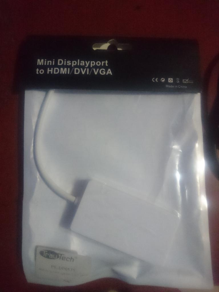 Adaptador Mini Displayport a Hdmi Vga Dv