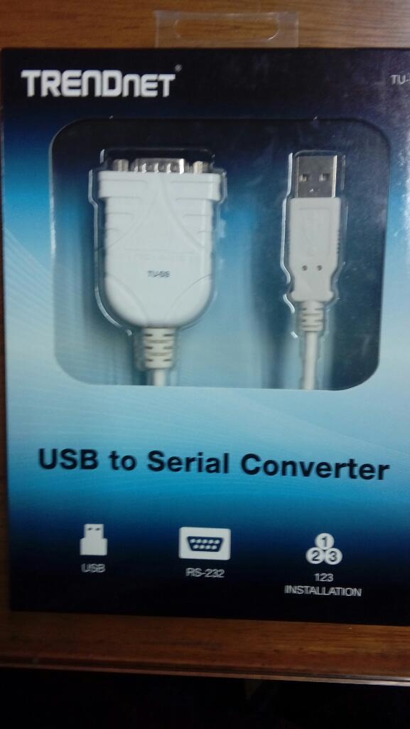Adaptador Serial Rs232 a Usb Nuevo