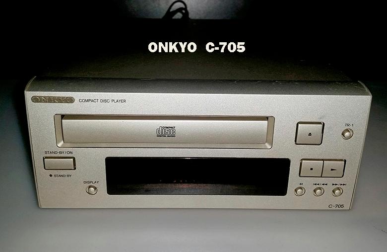 Compactera Onkyo C 705 japan vinyage No Sony Pioneer Aiwa