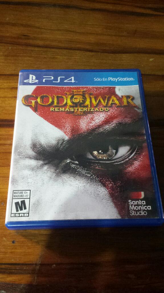 God Of War 3 Remasterizado Ps4[en Venta]