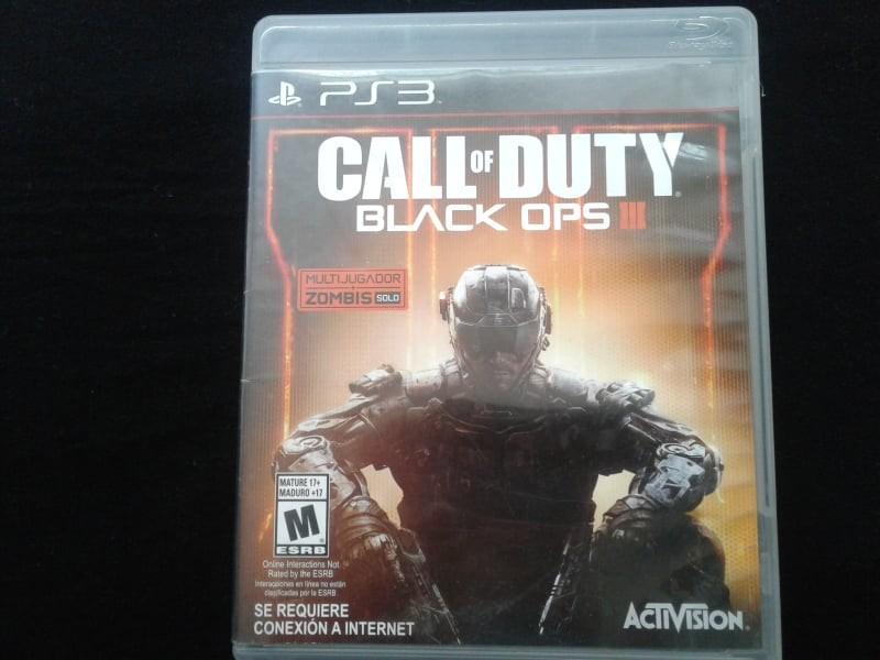 Juegos PS3 Call Of Duty Black Ops 3 vendo o cambio