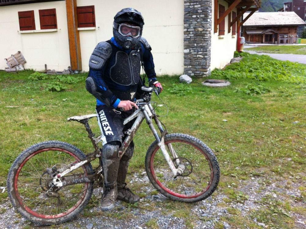 Bicicleta para Downhill