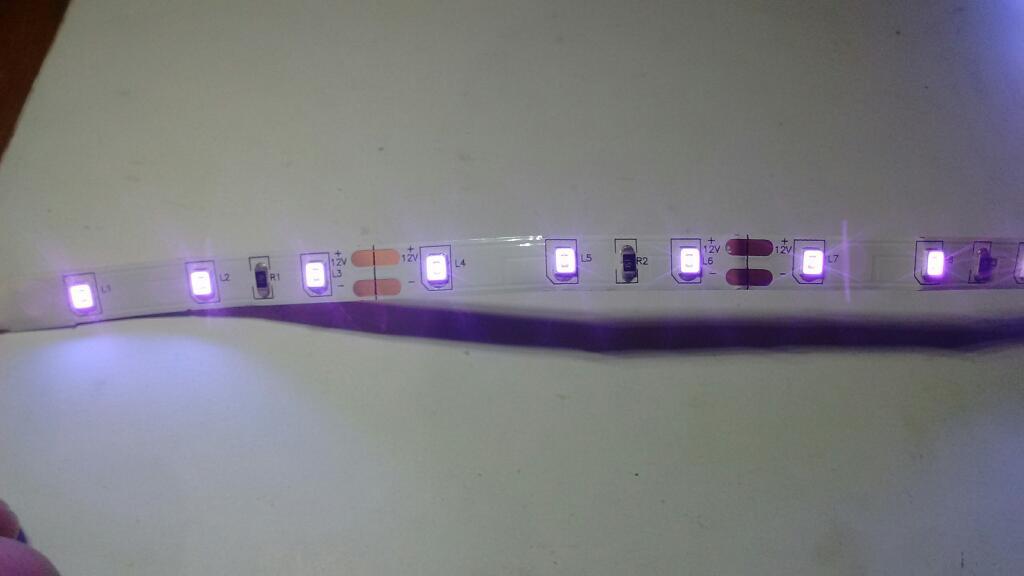 Detector de Billetes Falsos LED UV 12V Ultravioleta
