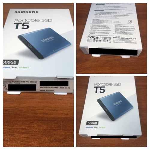 Disco Duro Sólido Externo Samsung Portable Ssd T5 500gb
