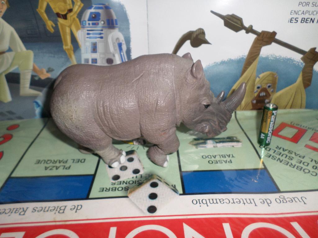 Figura, Juguete, Rinoceronte