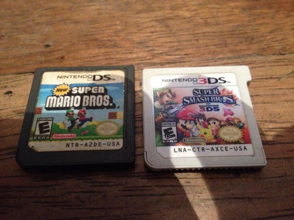 Nintendo 3Ds Smash Bros New Super Mario