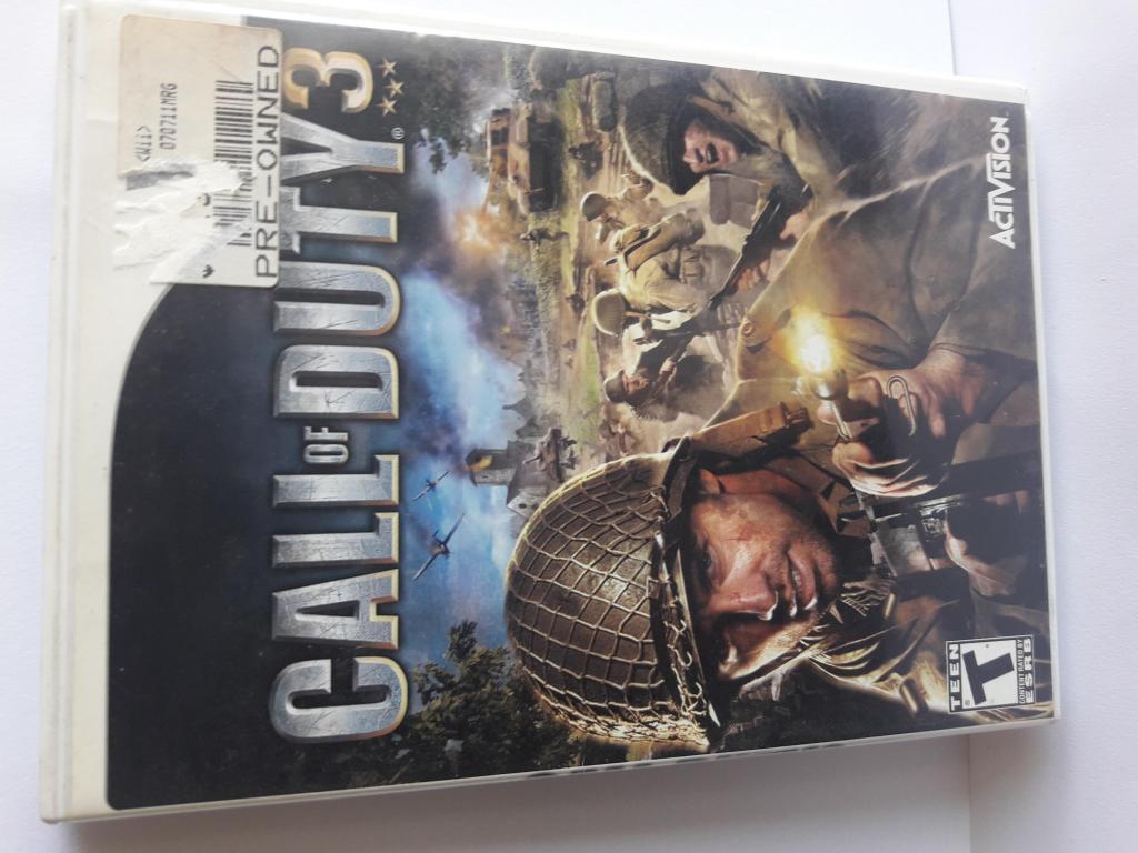 Nintendo Wii Juego Call Of Duty 3original