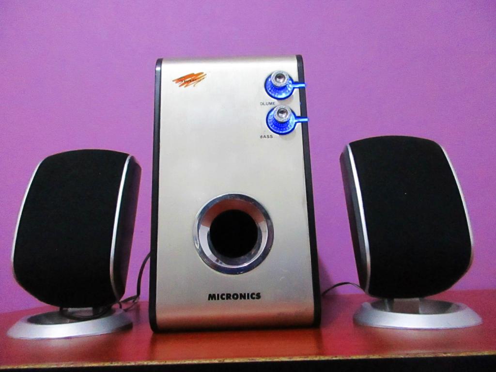 Parlante Subwoofer 2.1, Micronics: Swing, RMS 30W