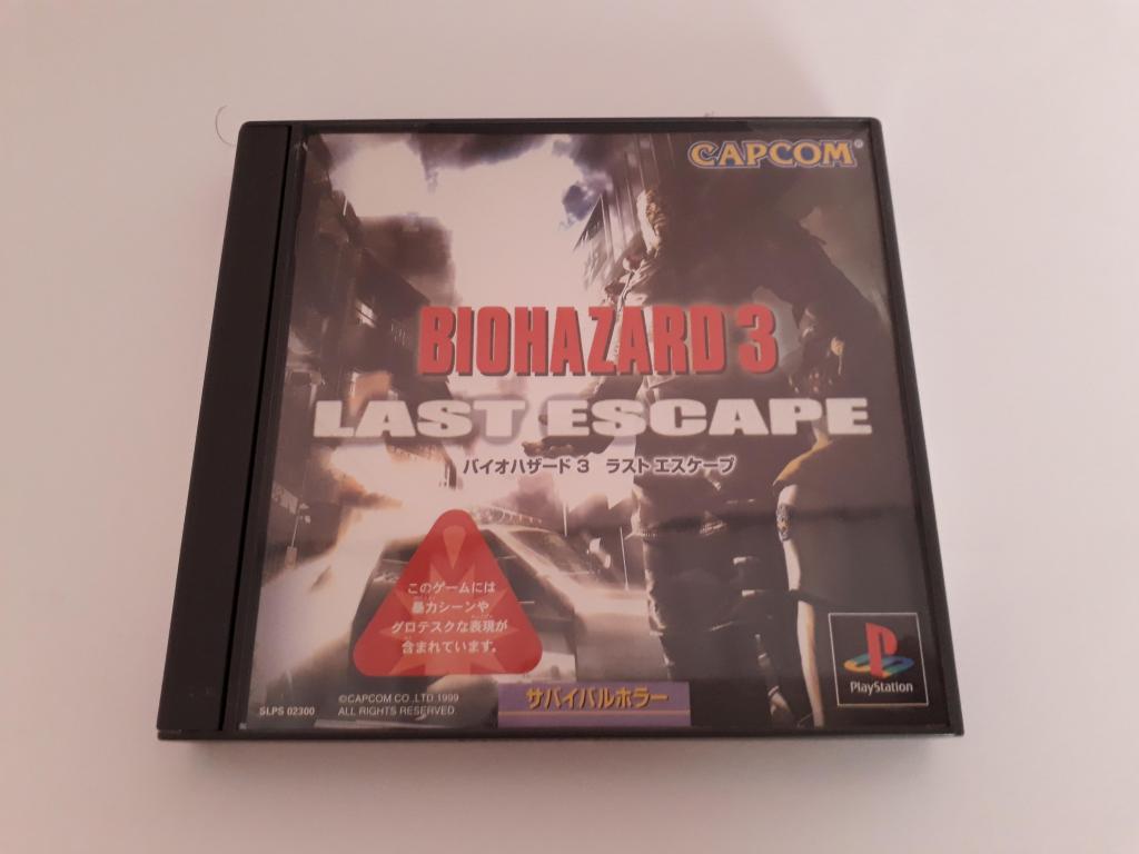 Resident evil 3 Biohazard 3 PS1 JUEGO ORIGINAL PLAY STATION