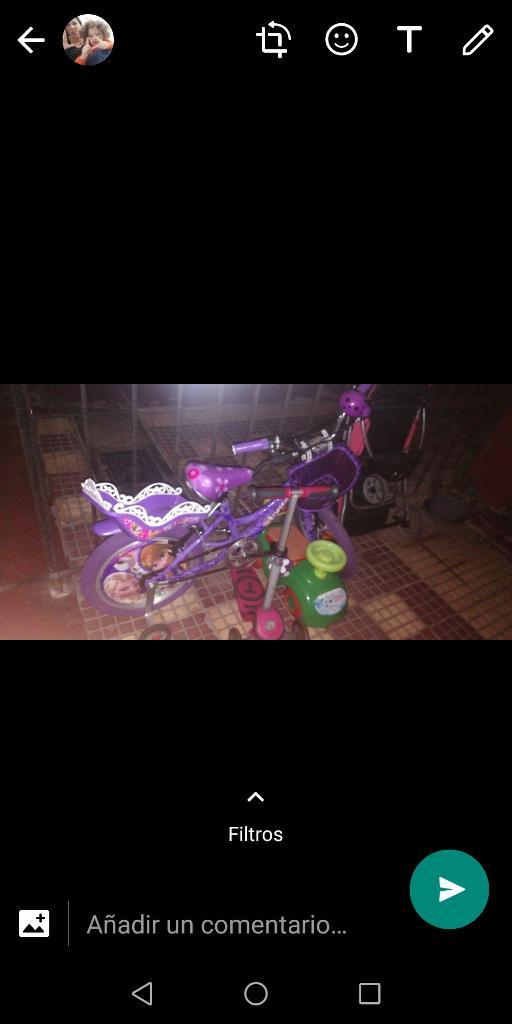 Se Vende Bicicleta Morada