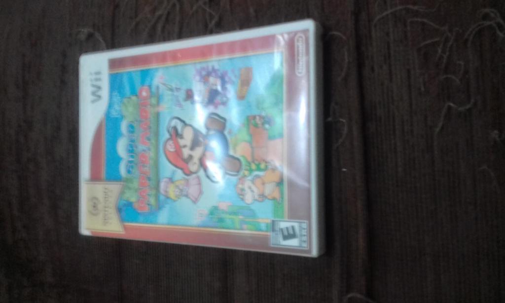 Super Paper Mario Juego de Wii