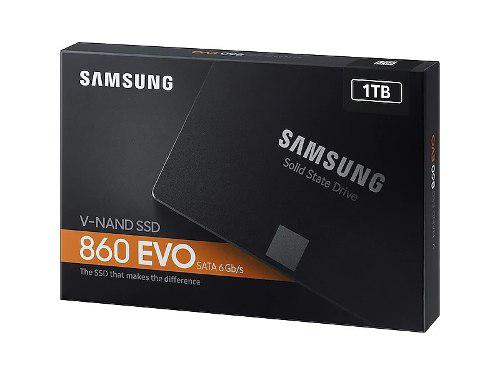 Unidad De Estado Solido Samsung 860 Evo, 1tb, Sata 6.0 Gb/s,