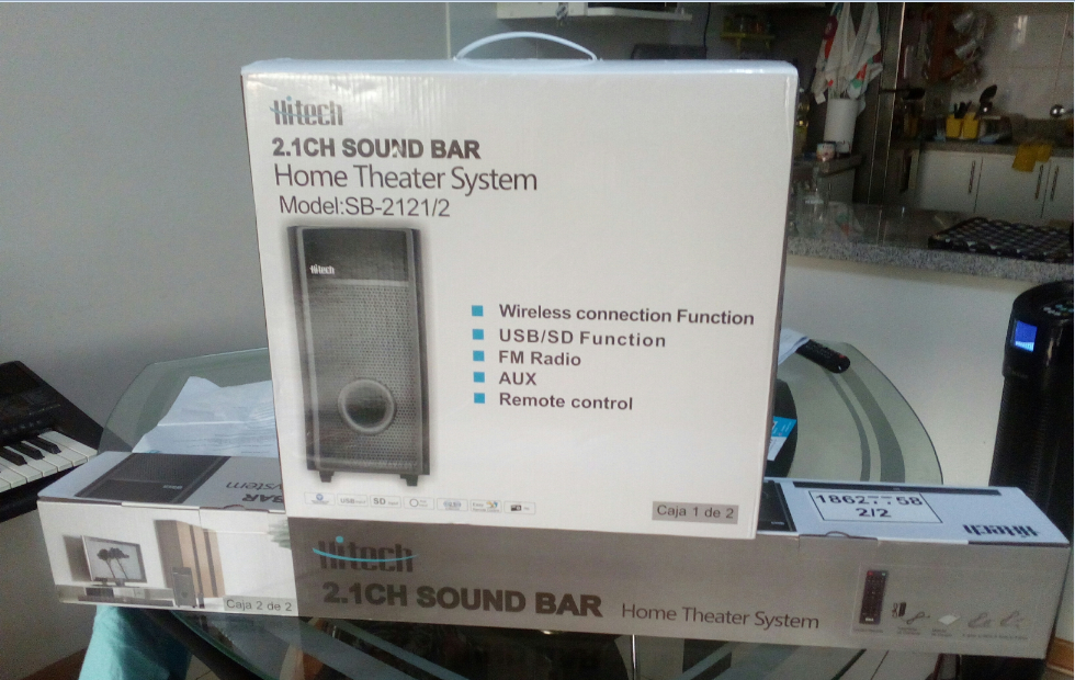 Vendo Barra de sonido Soundbar Woofer nuevos de la marca