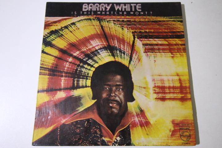 barry white is this watcha wont LP vinilo edición perú