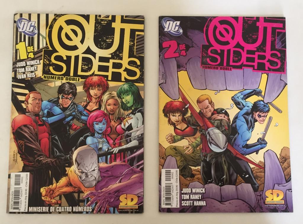 Comics Outsiders Conpleto