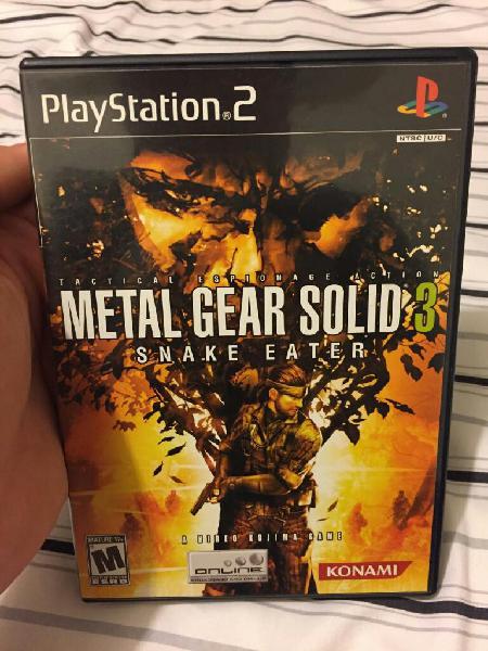 Juego Metal Gear Solid 3 Ps