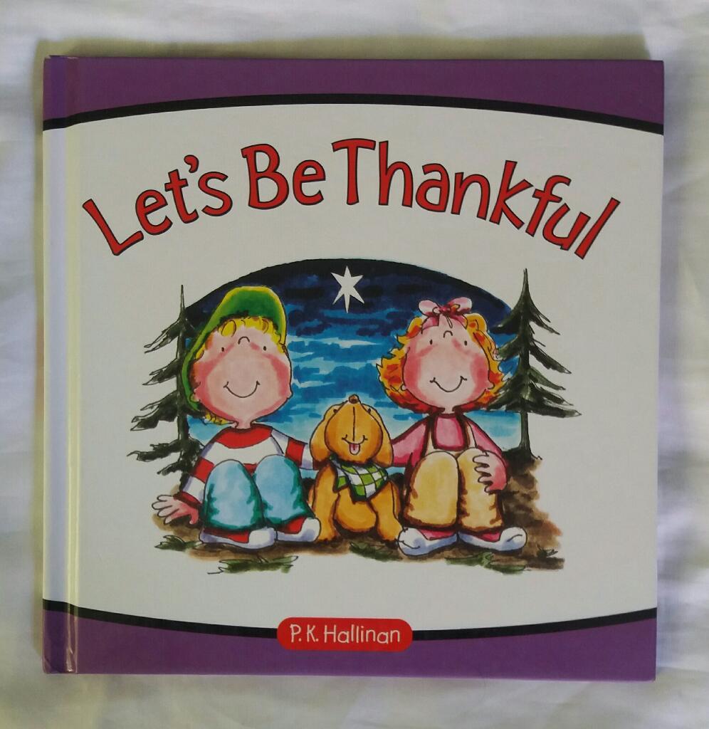 Lets Be Thankful Libro en Ingles