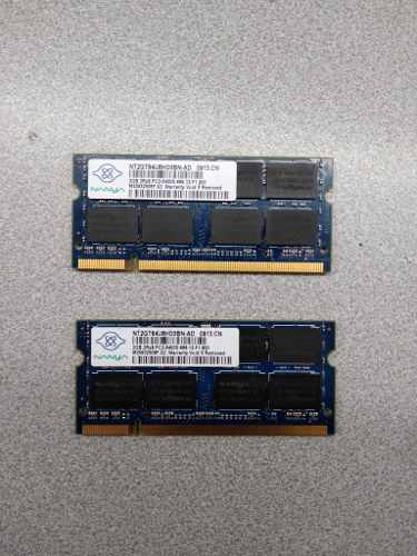 Memoria Para Laptop Ram Ddr2 Bus 800mhz De 2gb