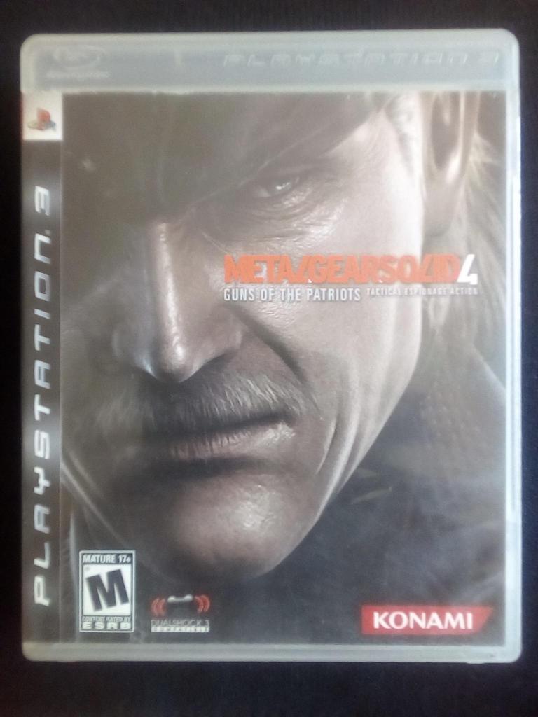 Metal Gear 4 Guns of the Patriots PS3 Playstation 3