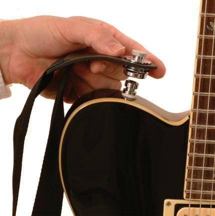 Straplocks seguros de guitarrra bajo