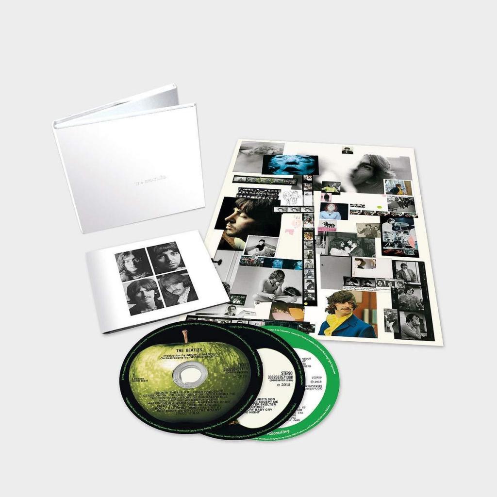 THE BEATLES 3 CD WHITE ALBUM BLANCO 50 ANIVERSARIO CON