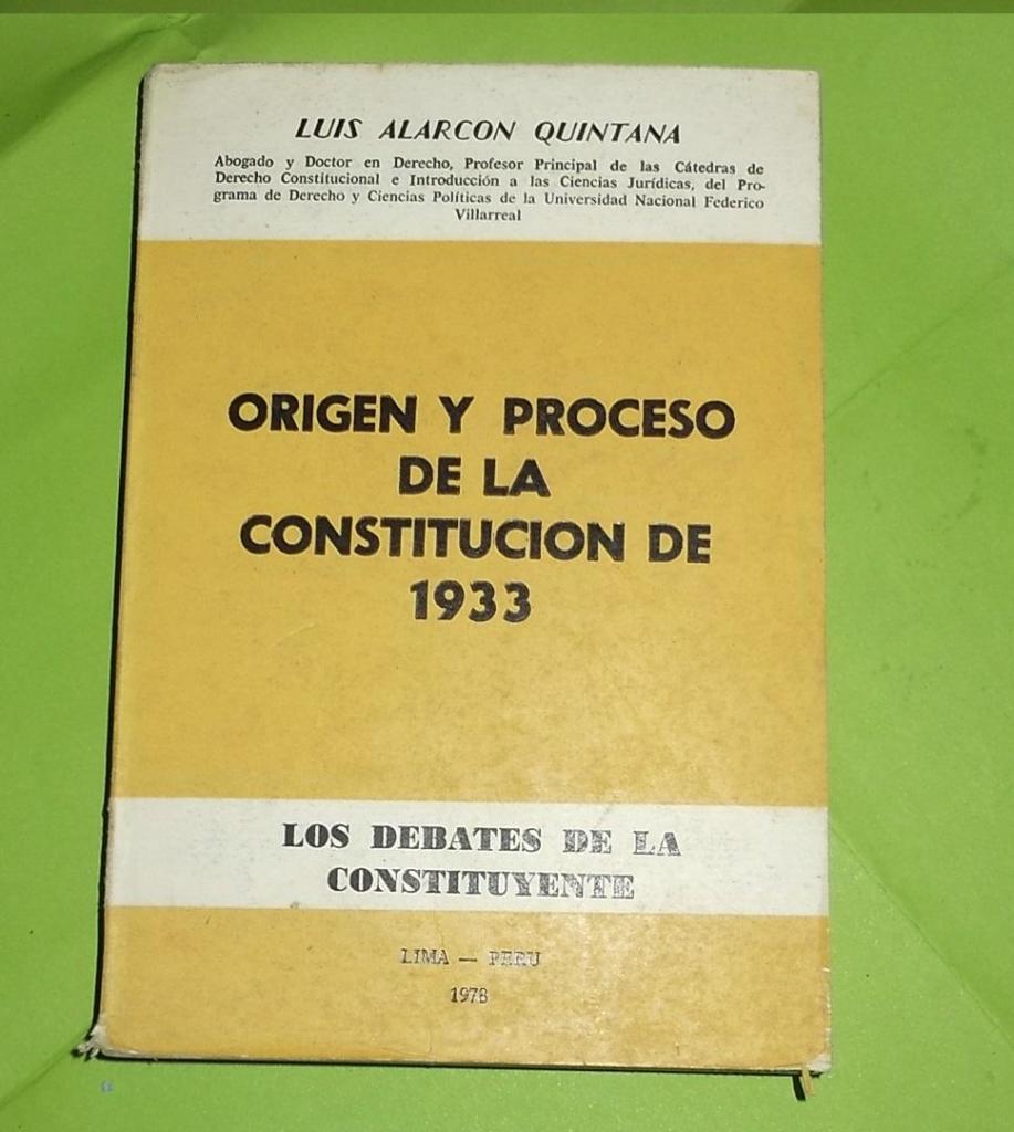 constitucion de  oprigen y proceso