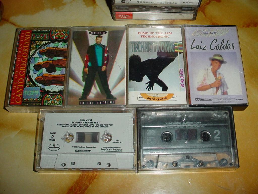 lote cassettes musica rock pop 90s