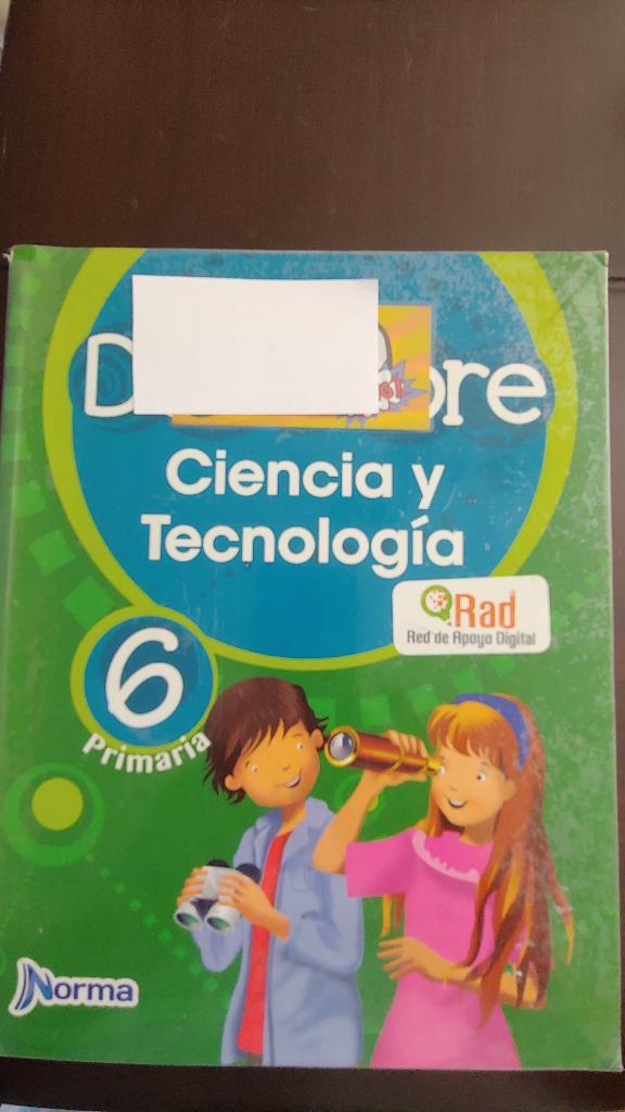 Ciencia y Tecnología 6to Prim. 15 Soles