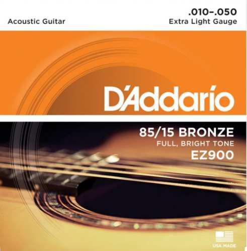 D'addario Cuerdas Acustica Metal Calibre 10-50 Originales!!