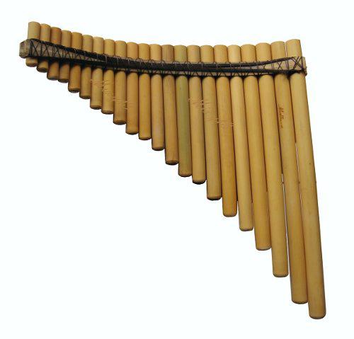 Flauta Pan 22tubos Bambú.afin440tono
