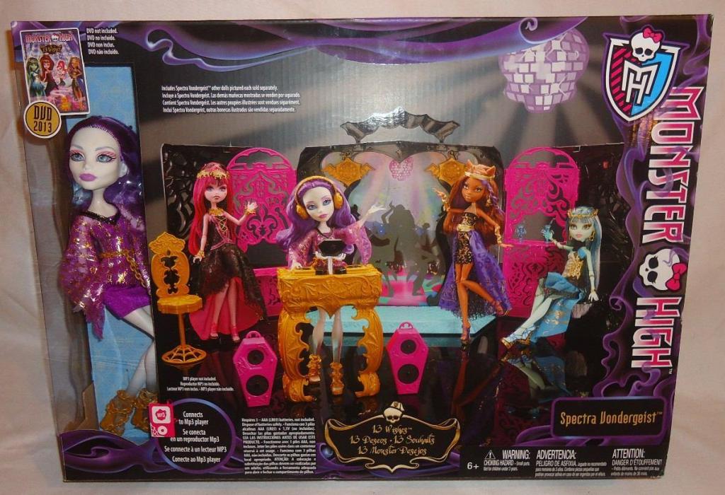 Muñeca Monster High Spectra Trece Deseos