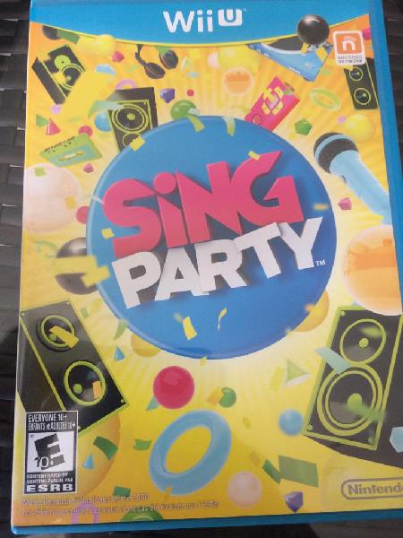 Sing Party Wii U