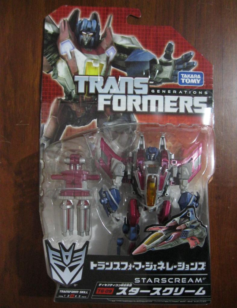 Transformers Starscream Tg09 Deluxe