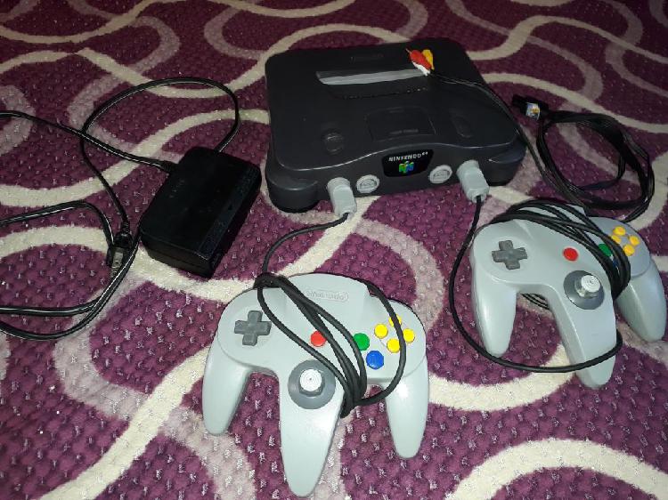 vendo Nintendo 64 y juego mario kart