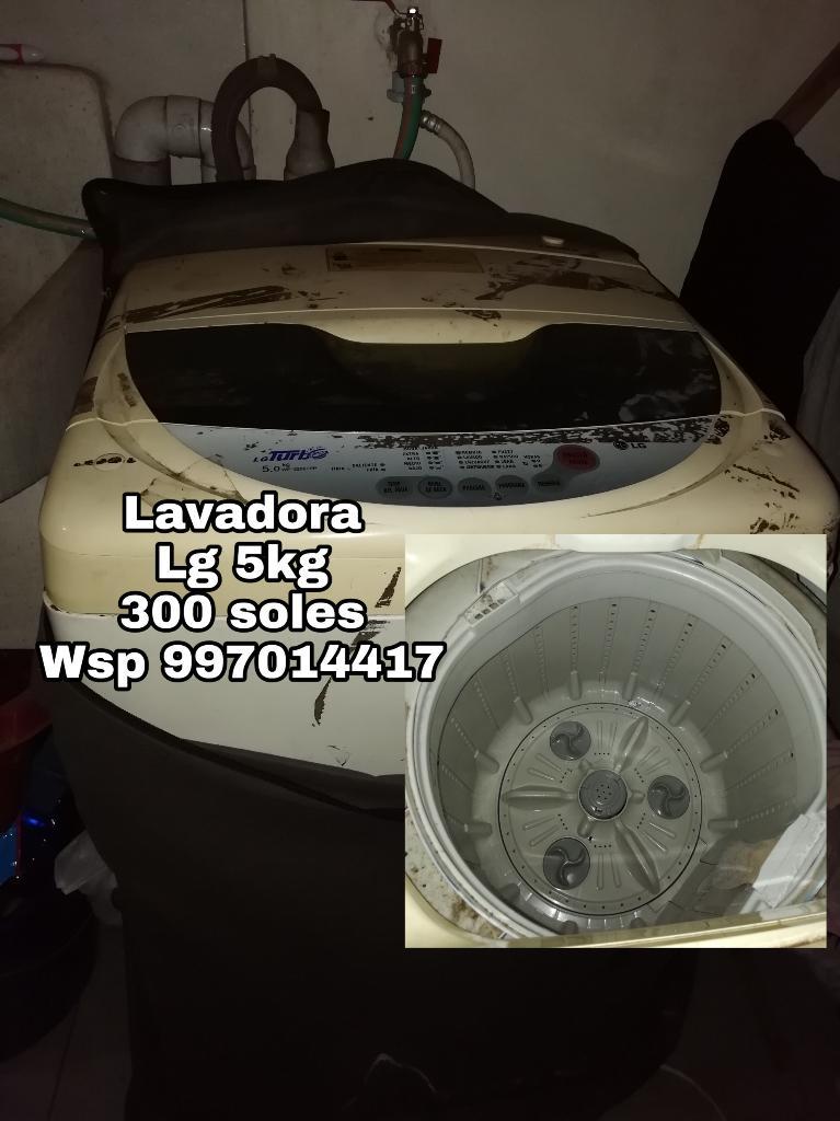 Lavadora de 5kg Lg