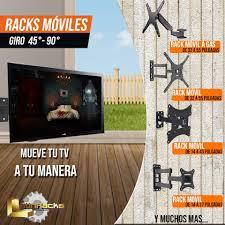 Rack Giratorio Plegable Tv Led,lcd  Y FIJOS INCLINABLES