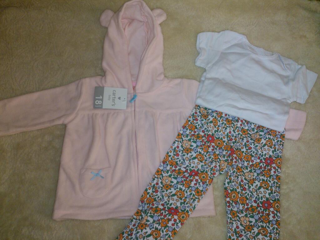 Conjunto Bebé Carters Niña